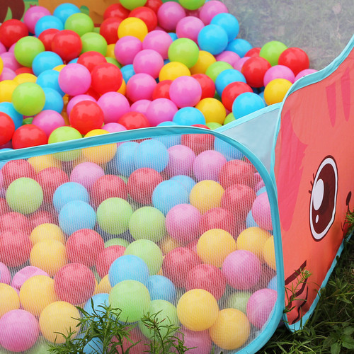 Cross-border children's cartoon basketball shooting foldable ocean ball pool indoor outdoor toy game house baby tent
