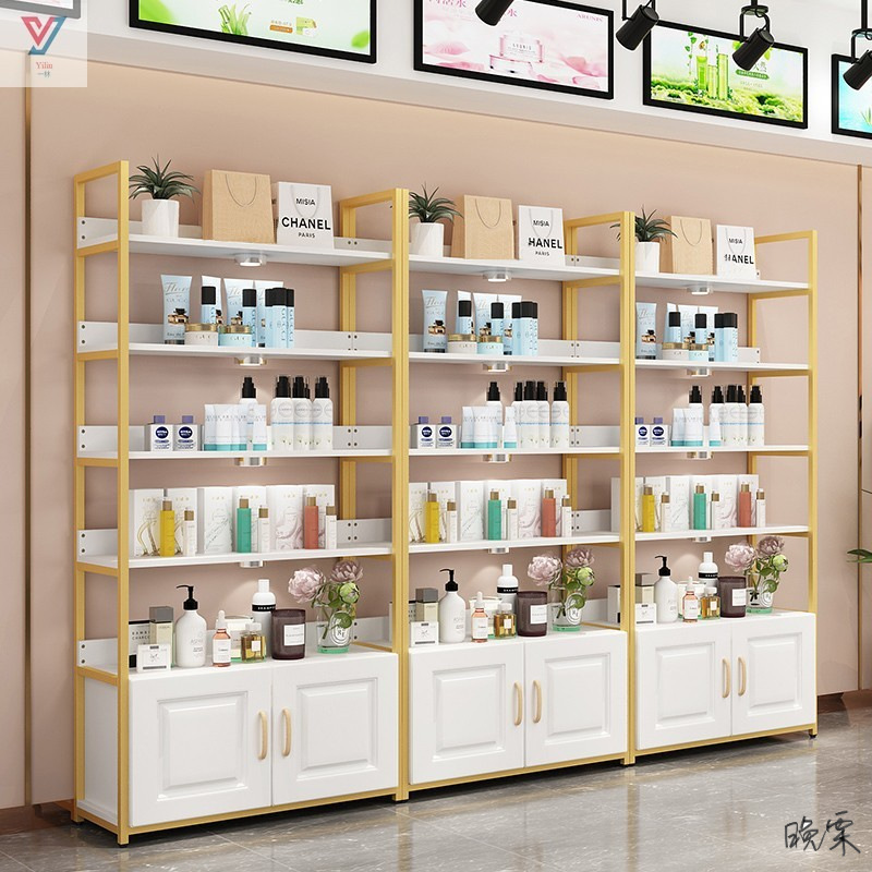 美发店展柜工具玩具展示护肤品美发产品多功能手办代购店商用