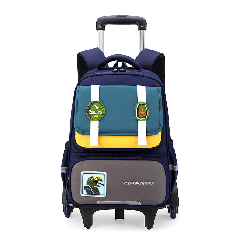 Nuevo pez natural para estudiantes de primaria, estudiantes de secundaria, bolsas de seis ruedas, escaleras de grado 234, niñas