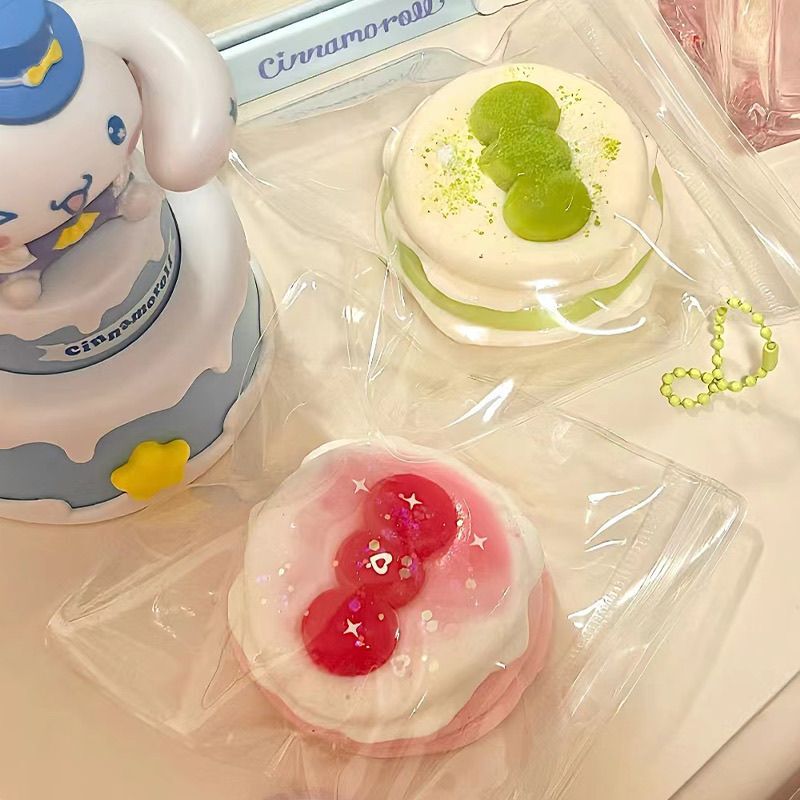 Trendy Squishy Realistic Ultra-Soft Clay Soy Milk Soufflé Stress Relief Toy