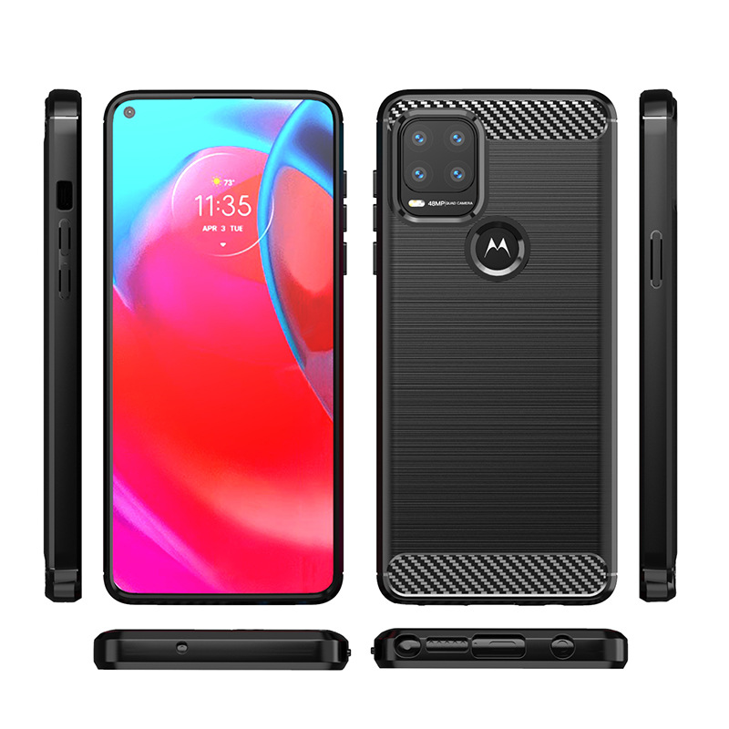Moto G Stylus5G cep telefonu kılıfı için uygundur Edge20Fusion/20Lite koruyucu kapak fırçalanmış yumuşak silikon