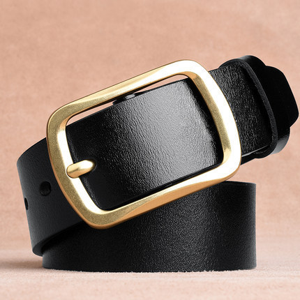 4017E67D-gold buckle black gift box