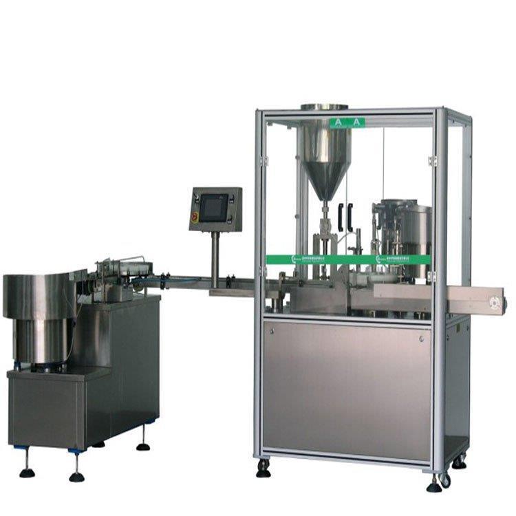 水漾清颜膏包装生产线 洁面啫喱灌装旋盖机 洁颜油活塞式灌装设备