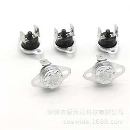 定制KSD301系列温控器，突跳温控，陶瓷壳封装，电木壳封装