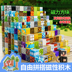 磁力の四角の私の磁力の積み木の世界の百変は立体を合わせて子供の益智のおもちゃの幼稚園を詰めます。