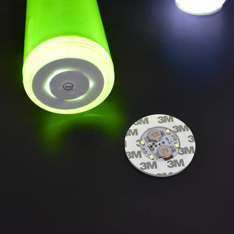 発光コースターled発光ボトルステッカーevaカップステッカーライト付きフラッシュボトル底ステッカークラブktvバー雰囲気用品|undefined