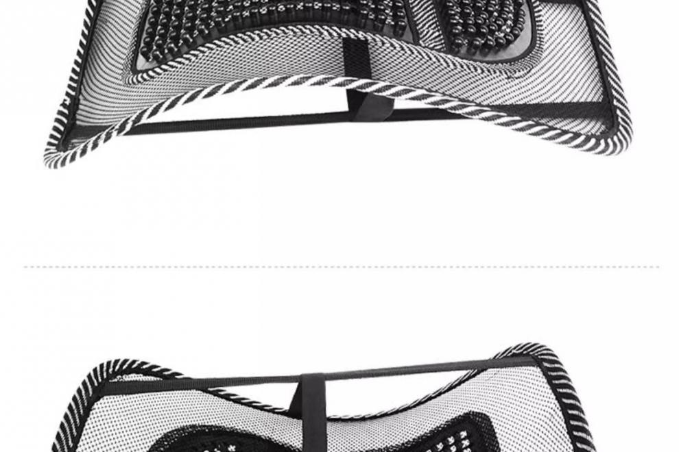 Summer Car Breathable Seat Lumbar Support Driving Cushion Backrest Office Waist Support 2026 New Model