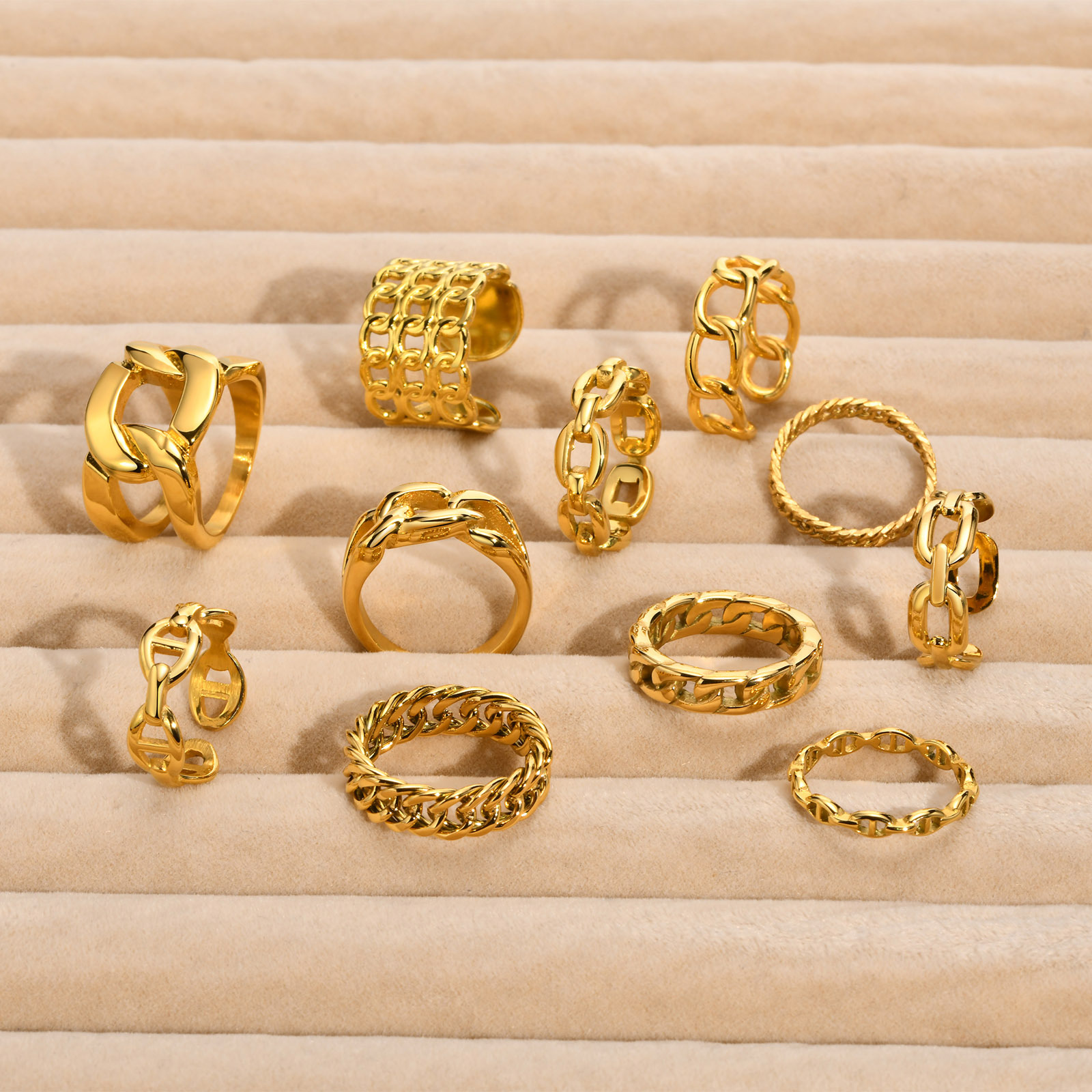 Stylish Titanium Steel Ring