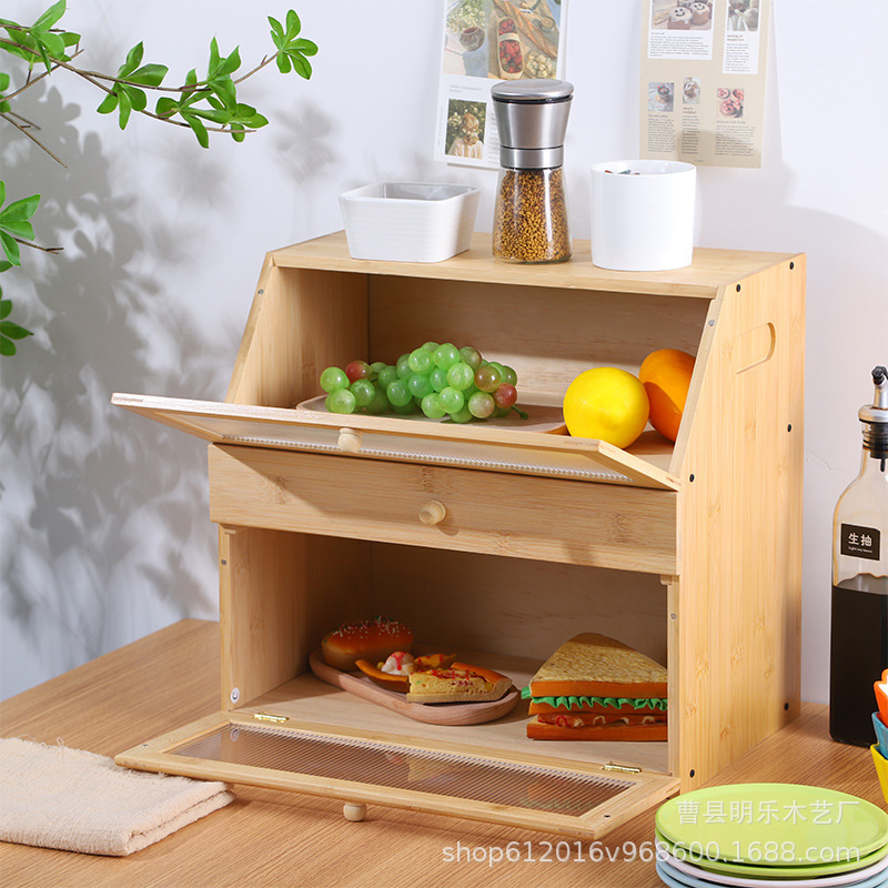 既製のダイニングテーブルティーセット、小さなキャビネット、キッチン食器収納キャビネット、パンスナック収納ボックス、竹文具収納キャビネット|undefined