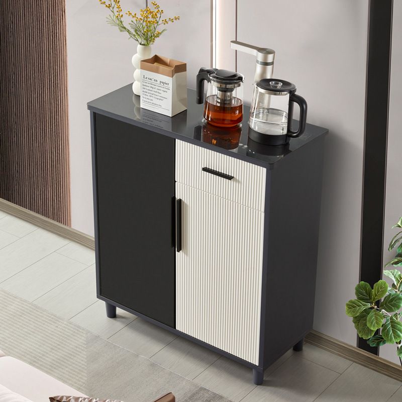 Nueva máquina de té de madera de lujo ligera moderna de alta gama viento doméstico sala de estar totalmente automática máquina de beber de agua inteligente 2025 nuevo