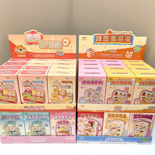 创意DIY迷你超市零食货架潮玩树脂微缩DIY配件桌面装饰过家家玩具