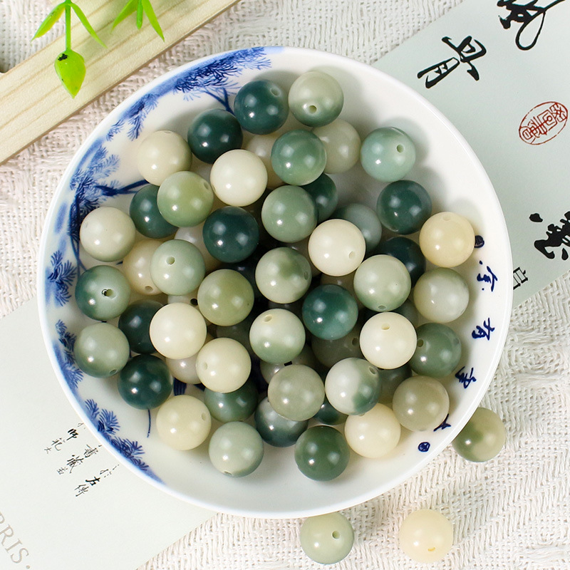 [100-느슨한 구슬] 플로팅 꽃 12MM