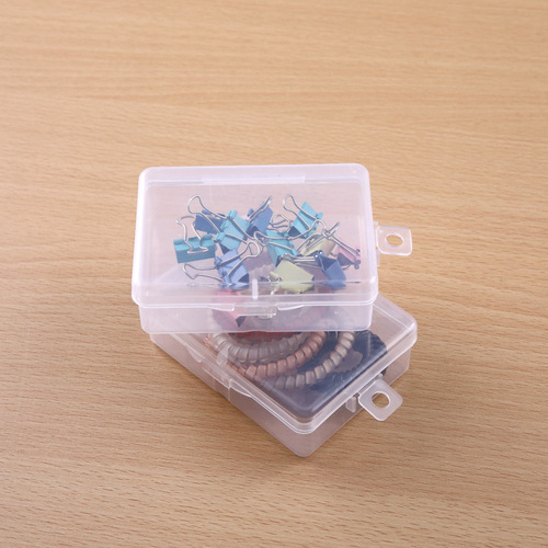 PP透明空盒有盖塑料样品盒饰品电子元器件包装盒子渔具刷具收纳盒