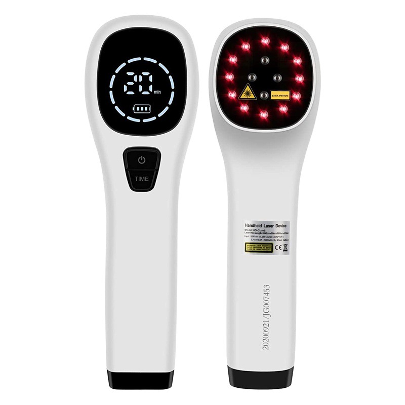 Dispositivo de Terapia Láser Infrarrojo Amazon, Dispositivo de Terapia de Alivio del Dolor con Láser Frío 3B Transfronterizo, Masajeador de Luz Roja para Mascotas y Hogar