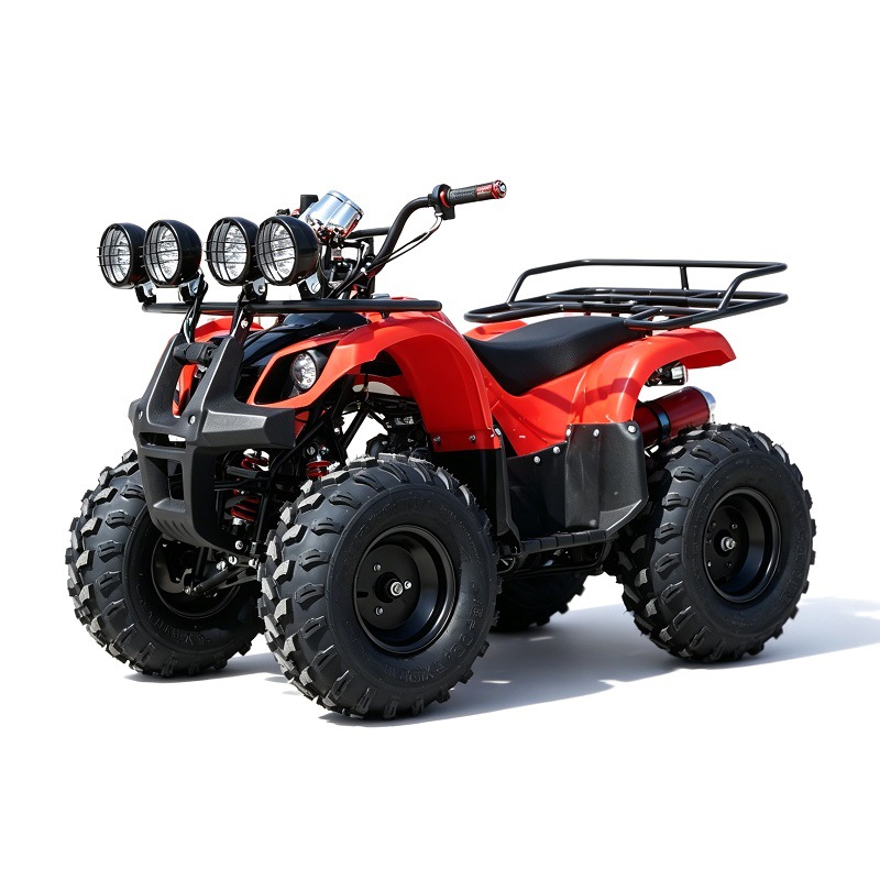 Cuatrimoto ATV Todo Terreno de 4 Ruedas de Hierro con Transmisión en Cadena image 6