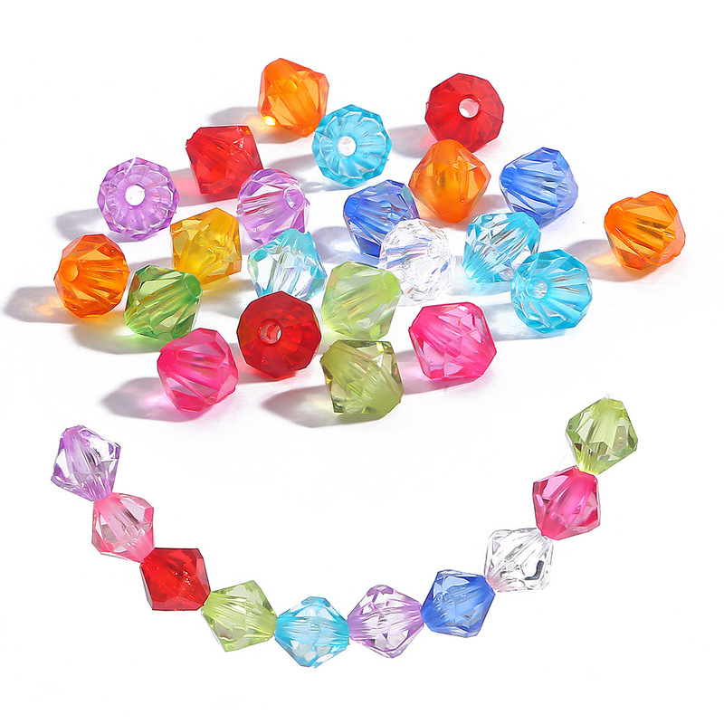 4-10mm acrylic diamond beads handmade DIY pointed beads homemade bracelet jewelry accessories manufacturers wholesale 4-10mm acrylic diamond beads handmade DIY pointed beads homemade bracelet jewelry accessories manufacturers wholesale