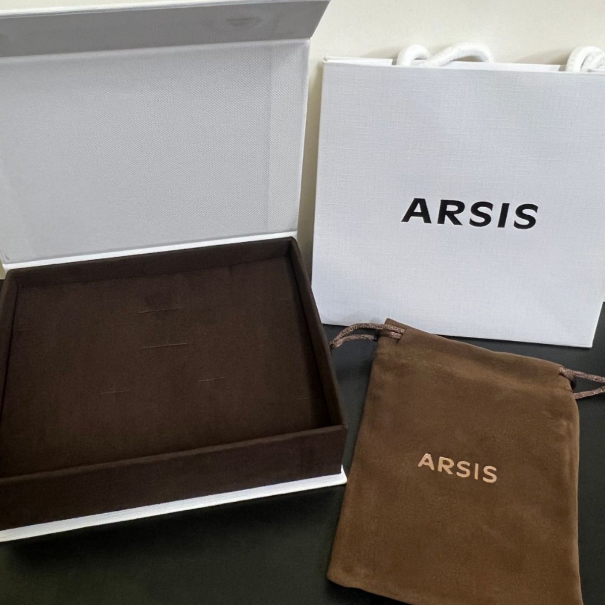 ARSIS首饰珠宝收纳盒项链手链耳钉戒指手镯通用盒厂家直销饰品