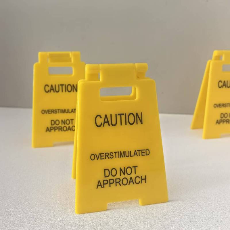 Cross-Border Caution Overstimulat Office Warning Quotes Be Careful of Overstimulation Desk Decorations