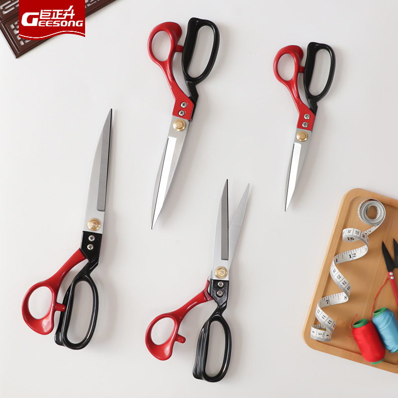 SK5鋼裁縫剪不鏽鋼家用剪刀剪布裁縫剪刀皮革手工裁布剪廠家批發