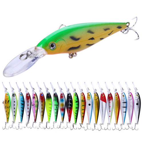 Minnow hovering Luya bait 10g long tongue micro-object long-range cast trembling Shenxi Gomilo ewe trolling fake bait wholesale