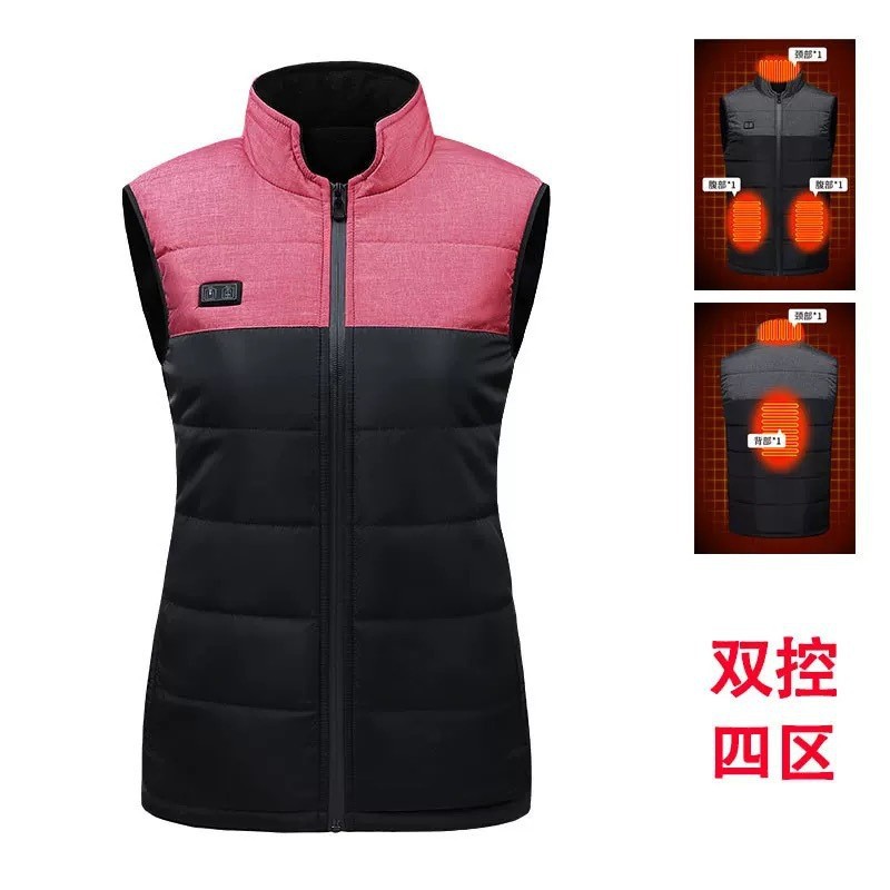 듀얼 컨트롤 블랙 핑크 4존