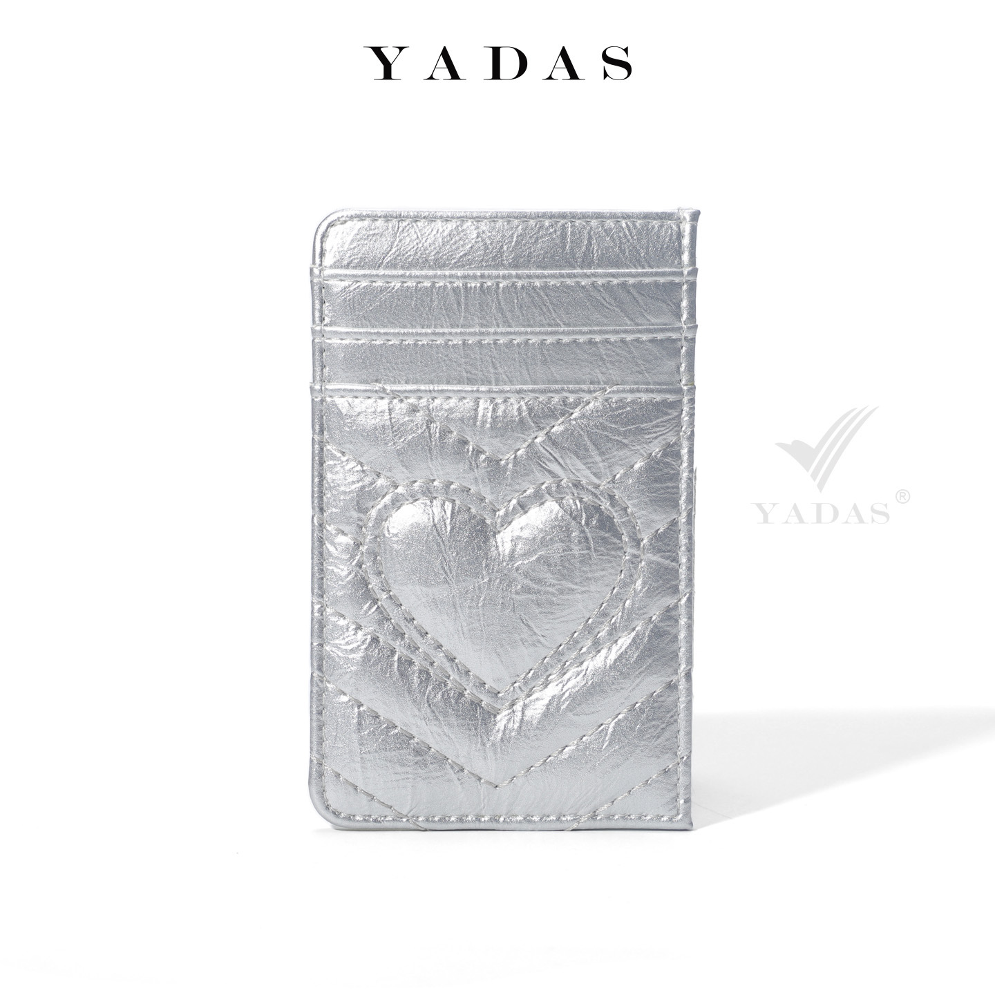 Bolsa de tarjetas bancarias de amor, nueva bolsa de mano PU, bolsa coreana, bolsa de tarjetas de almacenamiento multi-tarjeta ligera