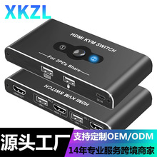 HDMI KVM�ГQ��4K����ҕ�l���������Mһ�� ����USB��ӡ�C�I�P���