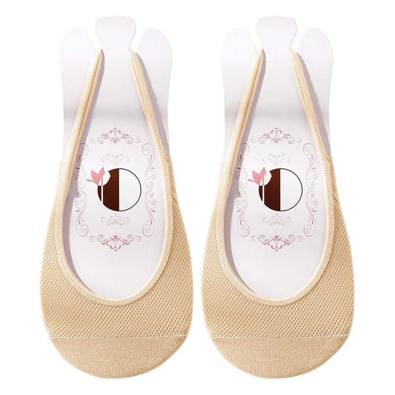 Новые полусоски для весны и лета, сетчатые чулки-гетры для женщин, оптом в наличии, дышащие тонкие невидимые носки на высоком каблуке, которые не спадают.