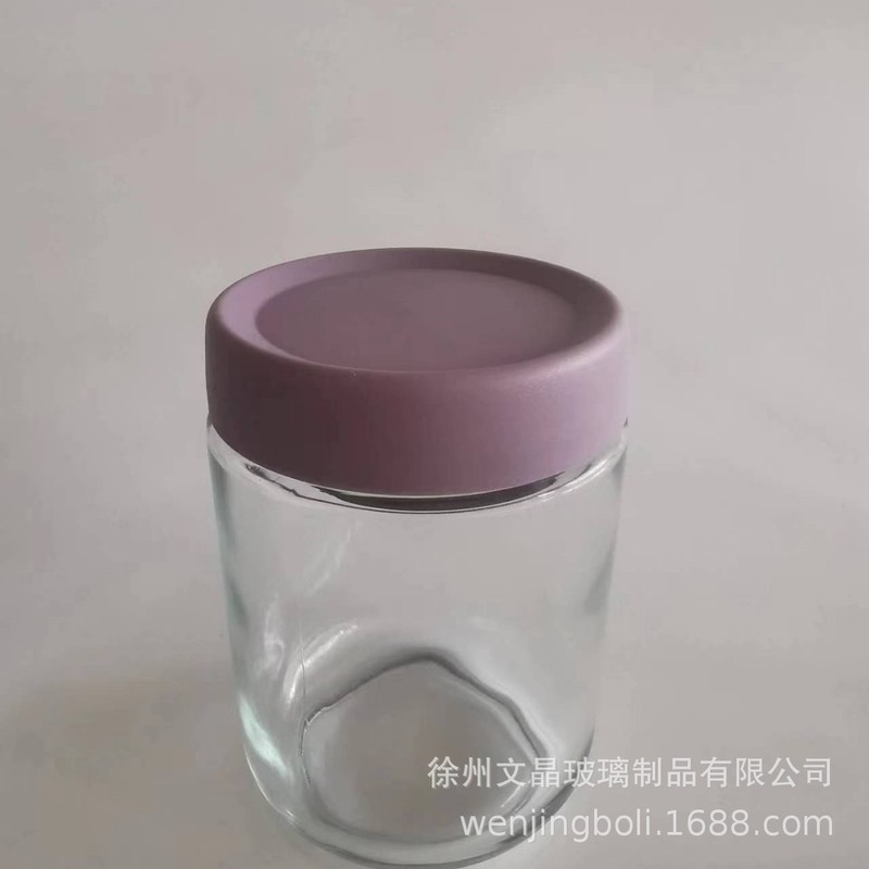 厂家供应玻璃密封罐茶叶杂粮零食坚果玻璃厨房透明储物罐收纳瓶|undefined