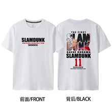 2025 Hot Sale High End Slam Dunk Print Anime T-shirt Plus Si