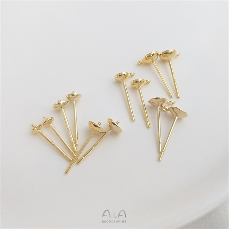 Universal earrings pearl handmade