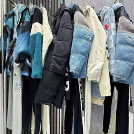 闪电 24潮牌秋冬季杂款潮装专柜撤柜三标完整直播实体店批量拿货