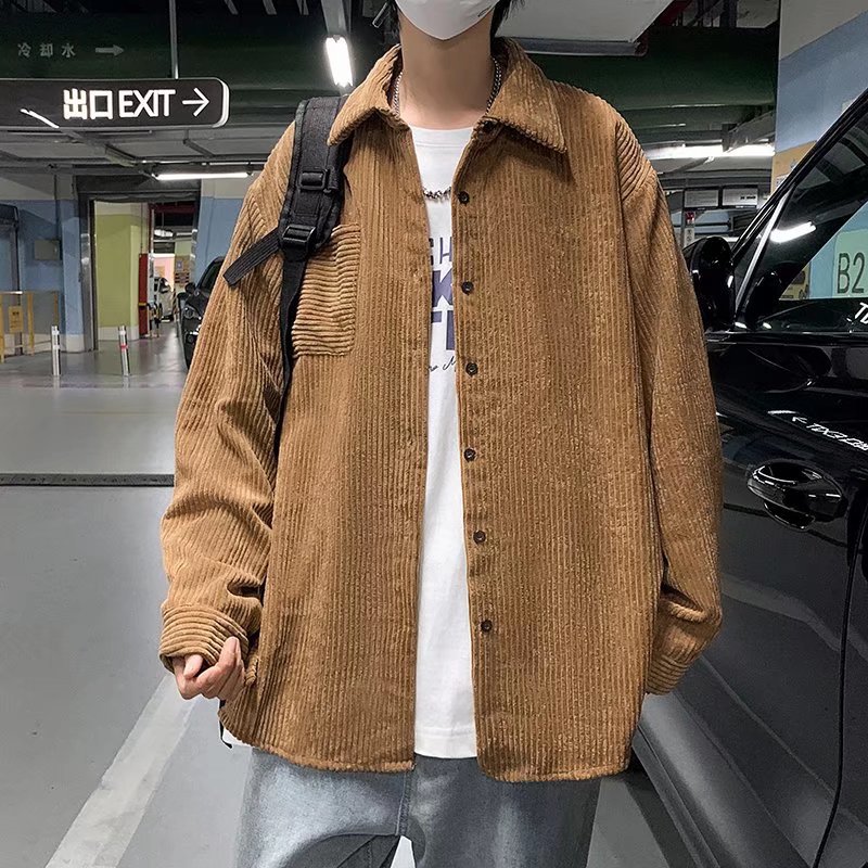 Corduroy design shirt