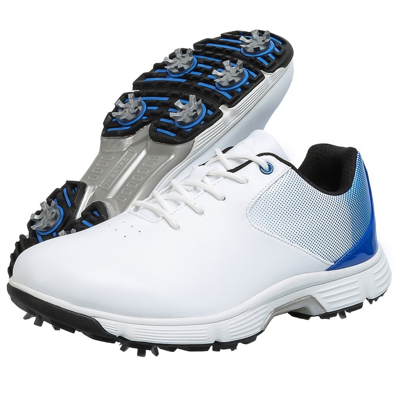 616 メンズシューズ GOLF ゴルフシューズ滑り止めプロスパイクアウトドアスポーツカジュアルシューズ|undefined