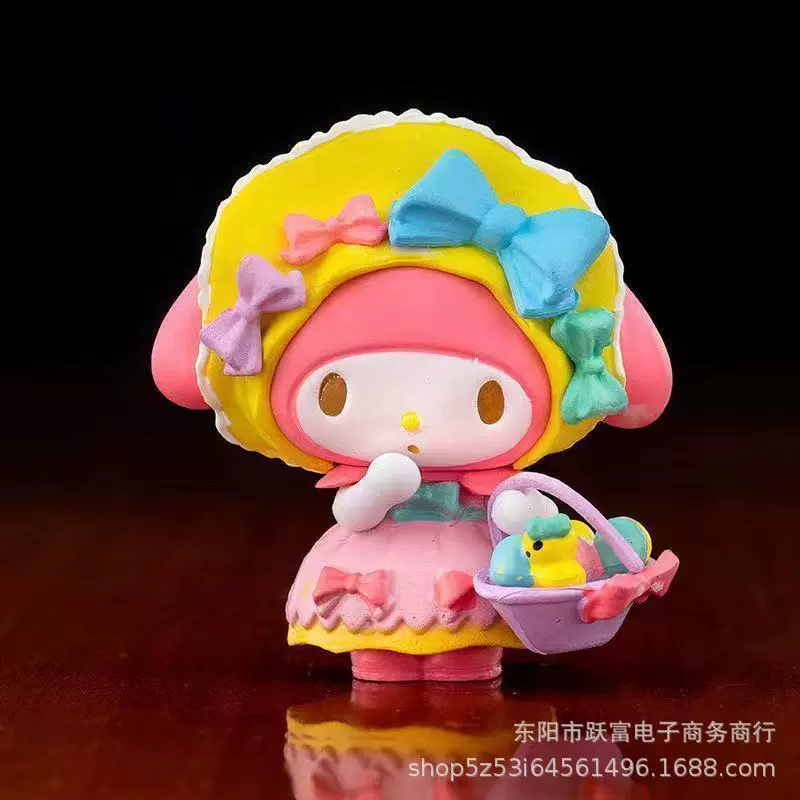 Слепой пакет фигурок (Sanrio) Dream Theme Tea Party My Melody & Friends, 8 милых коллекционных фигурок