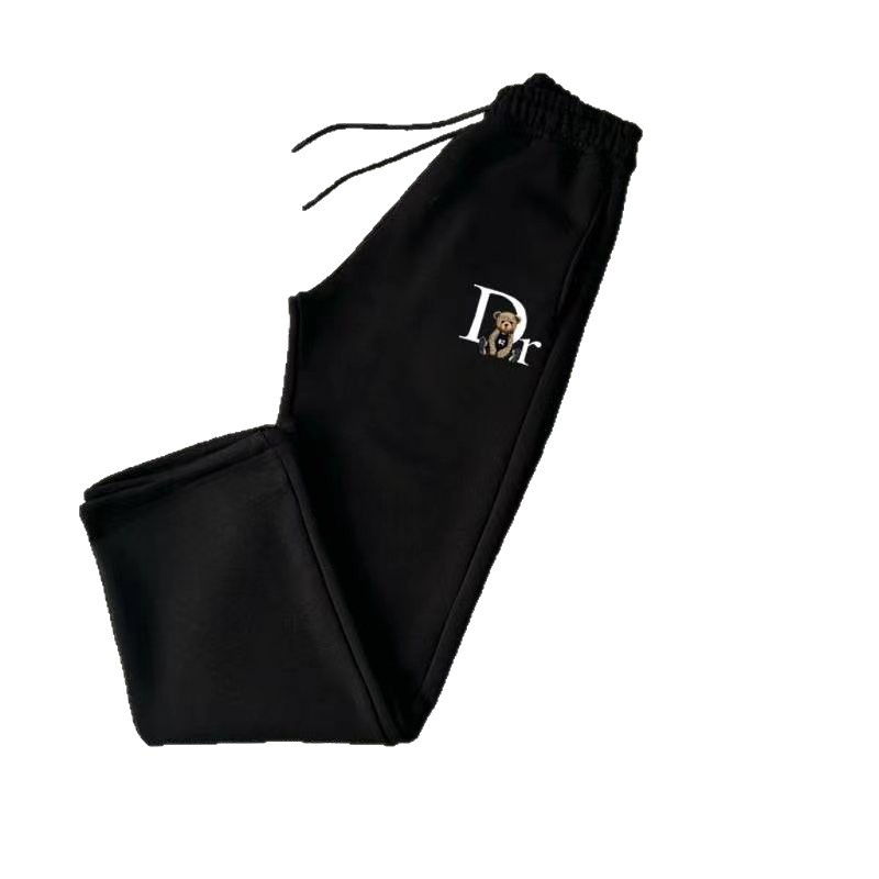 Cross-border 2026 New Fashion High-quality Unisex Casual Printed Straight-leg Trendy Versatile Sports Pants_ecoleips.com