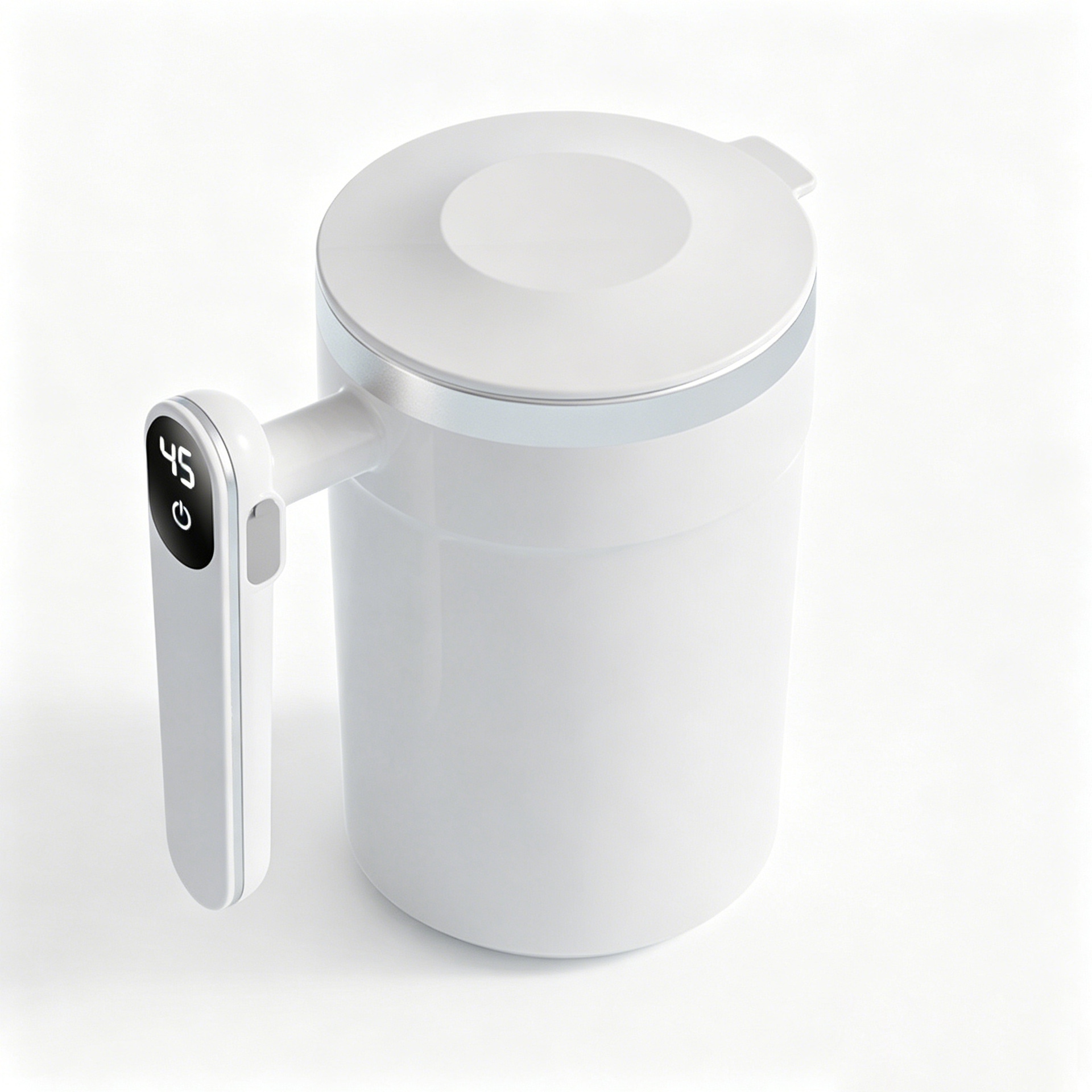 Taza de Café con Agitación Automática Magnética de Acero Inoxidable Recargable para Oficina y Hogar image 7