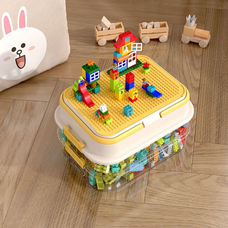 積み木収納ボックス、小粒子レゴ収納ボックス、部品分類、仕分け、分割、包装、子供のおもちゃ収納ボックス|undefined