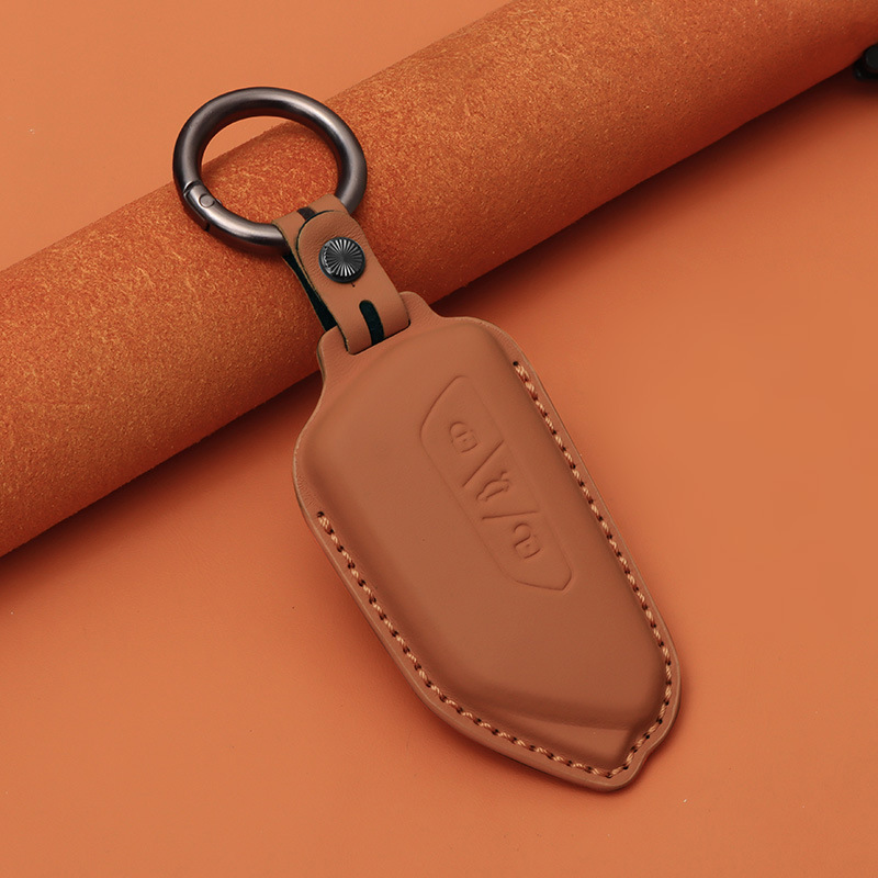 鍵カバーの頭の層の牛革の本革の速騰の宝はマイテンのゴルフの歌の道を探して車のパサートの朗逸を見ます。