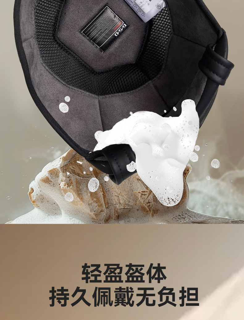 Motorcycle Helmet Men's Carbon Fiber Retro Half Helmet Women's Summer