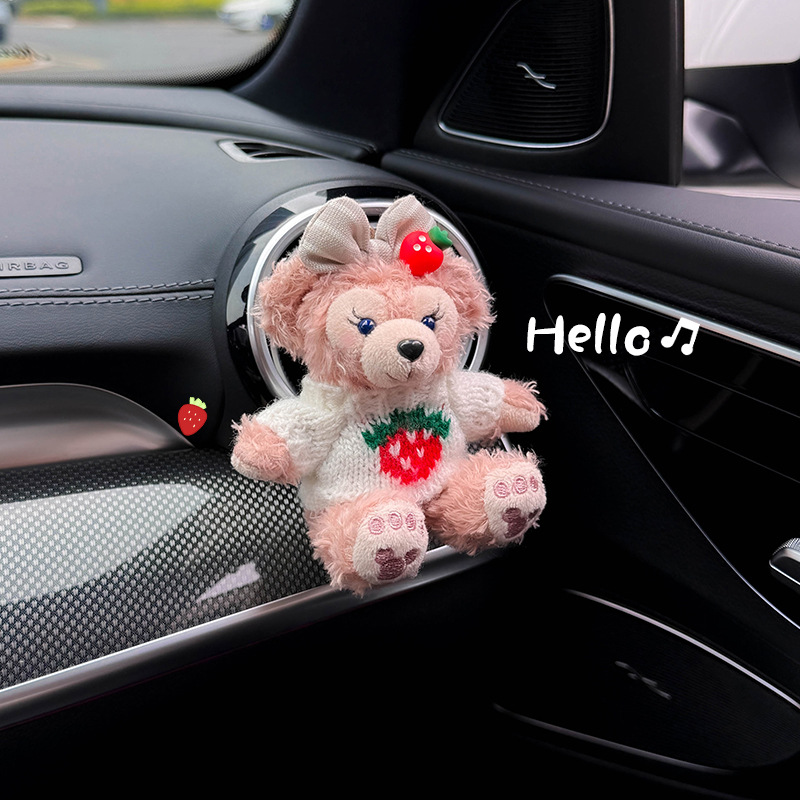 Aromaterapia para automóvil Decoración de salida de aire acondicionado para automóvil 2025 Nuevo Shirolimei Adornos lindos Fragancia para automóvil Mujer