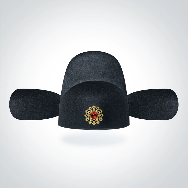 Императорская шляпа оперный реквизит поэт шляпа крыло короны шляпа летучая рыба шляпа черная шляпа фотостудия свадебная шляпа жениха официальная шляпа