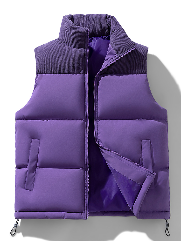 Chaleco Acolchado Térmico para Pareja de Poliéster, Grueso, Térmico, para Invierno image 3