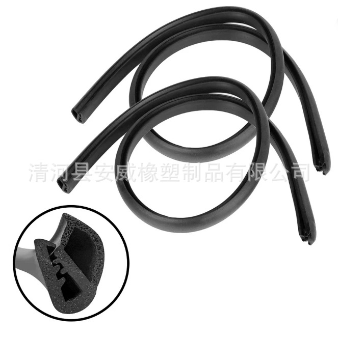 三元乙丙汽车密封条后备箱前挡风玻璃橡胶条