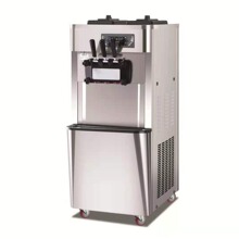 立式冰淇淋机商用摆摊全自动圣代雪糕机三头软冰激淋机商用甜筒机
