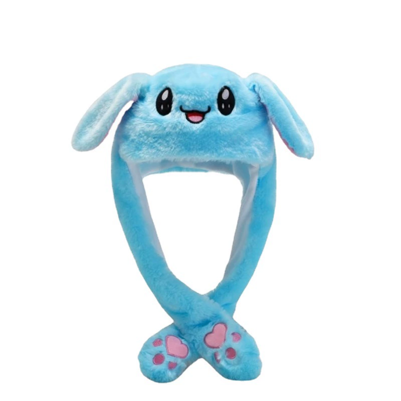 TikTok, plush rabbit, cartoon hat, family style