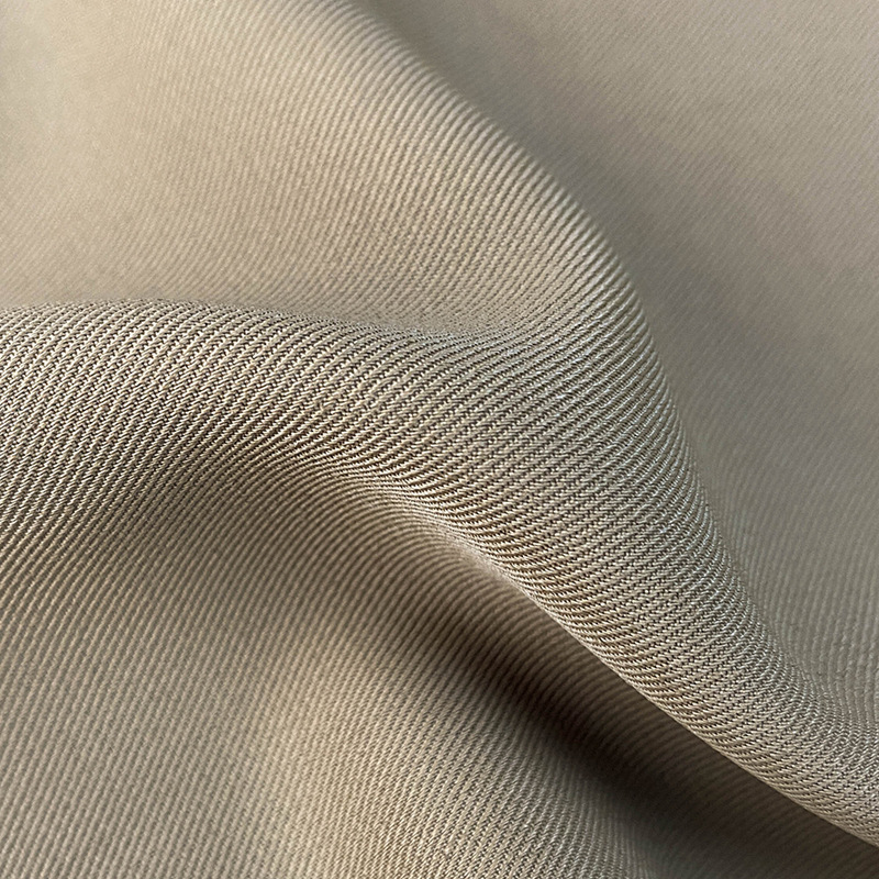 双面斜纹梭织面料布涤氨弹力四面弹西服制服面料