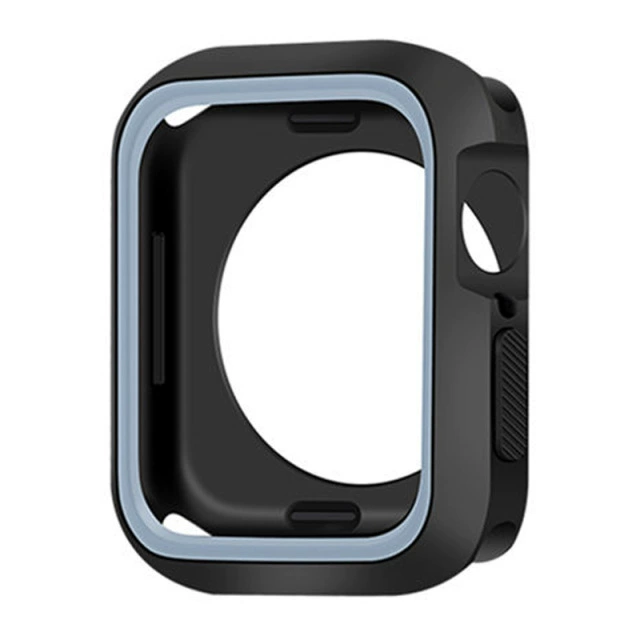 Apple, nike, силиконовый чехол для часов, двухцветный защитный чехол