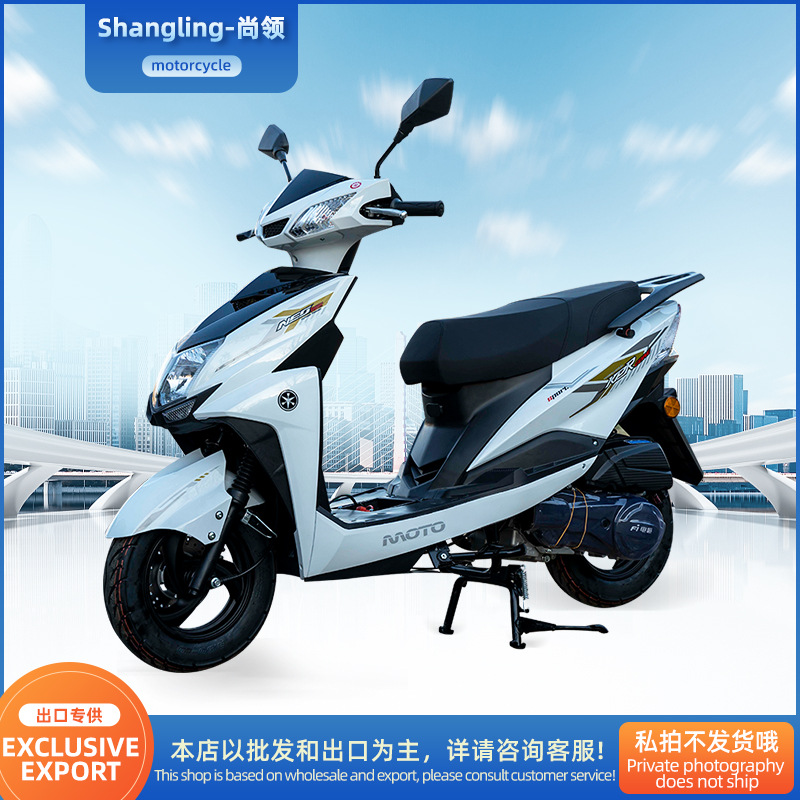 motocicleta transfronteriza de dos ruedas rusa todavía lidera camión de combustible adulto de alta velocidad locomotora de combustible de viajes scooter de combustible