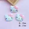 Medium card pink without dots 27*25mm
